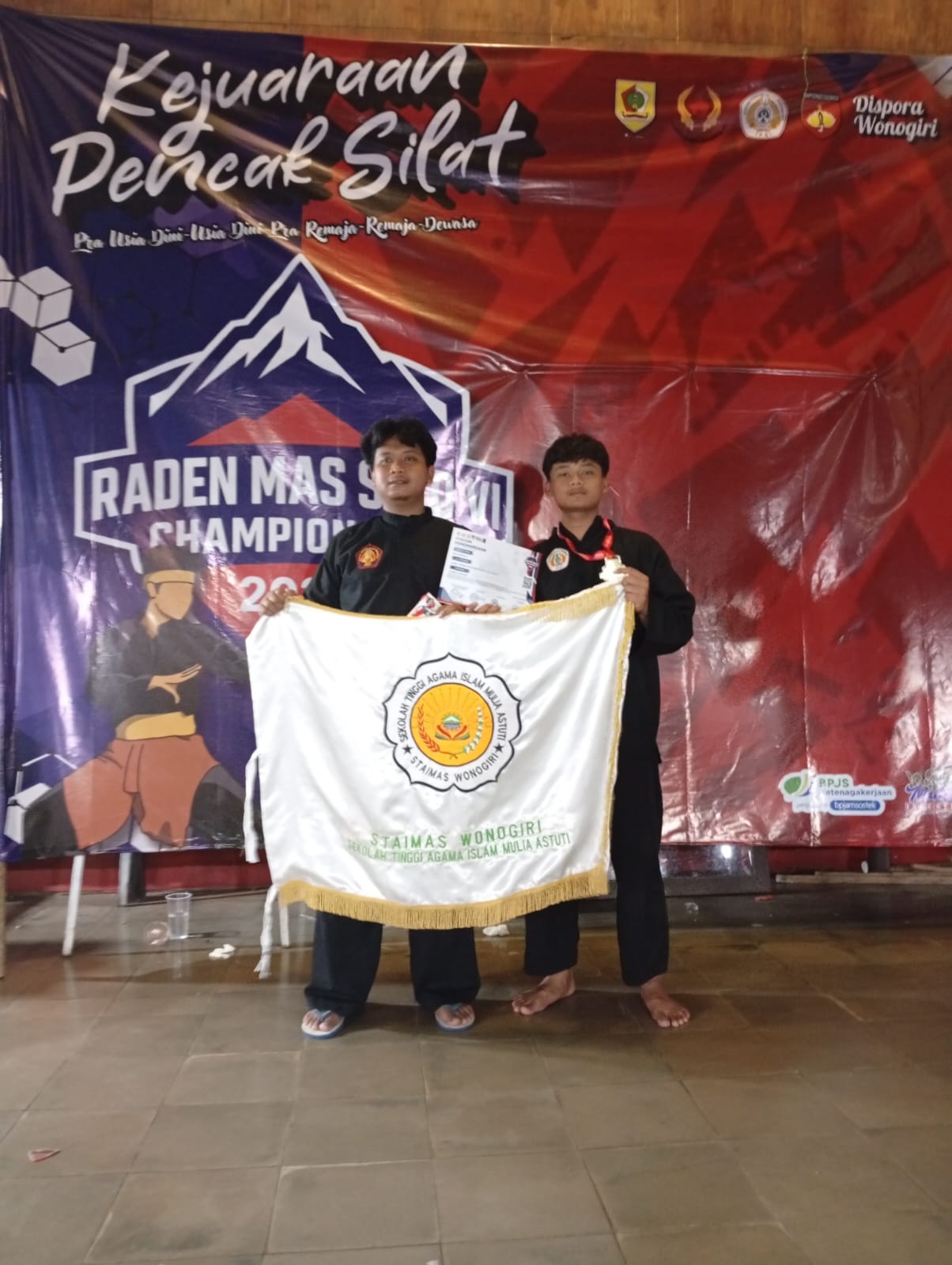 Mahasiswa STAIMAS Wonogiri Raih Medali Emas di Kejuaraan Pencak Silat Raden Mas Said VI Championship