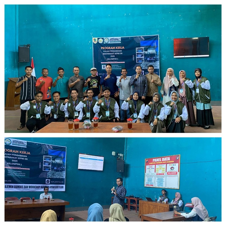 KPM 6 STAIMAS Wonogiri Gelar Seminar Pelatihan Manajemen BUMDes di Desa Cangkring