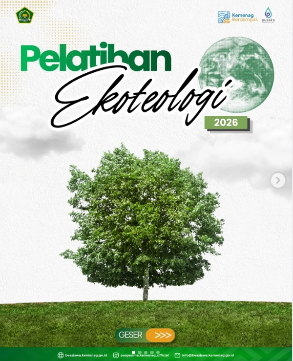 Kemenag Buka Pelatihan Ekoteologi 2026, Dorong Penguatan Kepedulian Lingkungan Berbasis Nilai Keagamaan